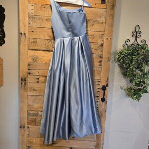Asymmetrical Formal in Dusty Blue size US 4. .